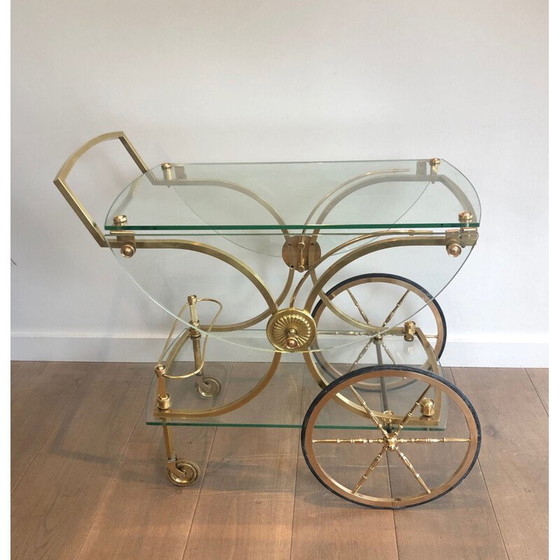 Image 1 of Vintage serving table from the Baguès House, France 1940