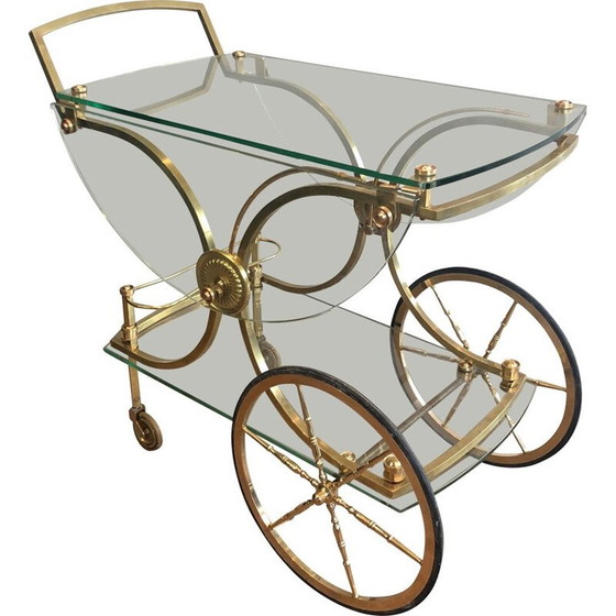 Image 1 of Vintage serving table from the Baguès House, France 1940