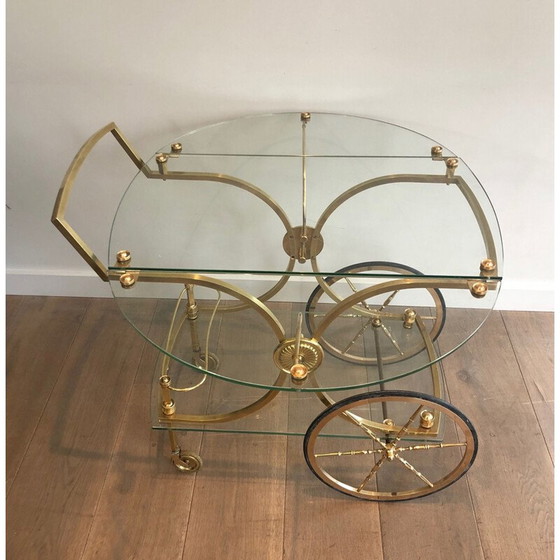 Image 1 of Vintage serving table from the Baguès House, France 1940