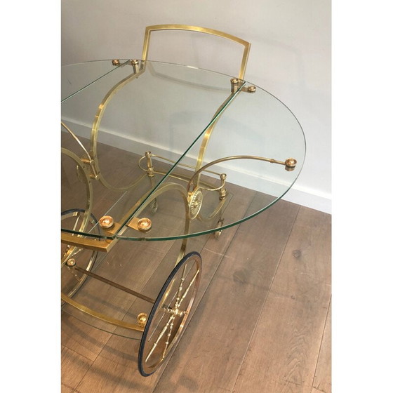 Image 1 of Vintage serving table from the Baguès House, France 1940