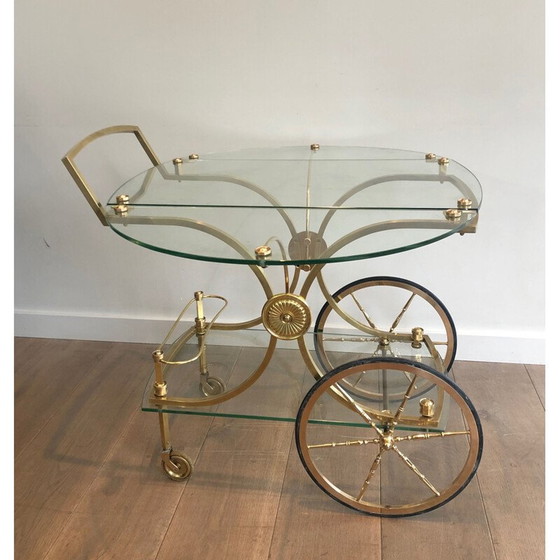 Image 1 of Vintage serving table from the Baguès House, France 1940