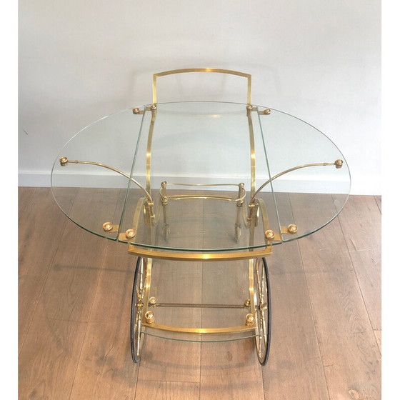 Image 1 of Vintage serving table from the Baguès House, France 1940