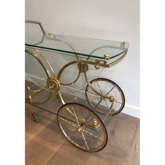 Image 1 of Vintage serving table from the Baguès House, France 1940