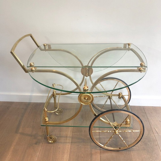 Image 1 of Vintage serving table from the Baguès House, France 1940