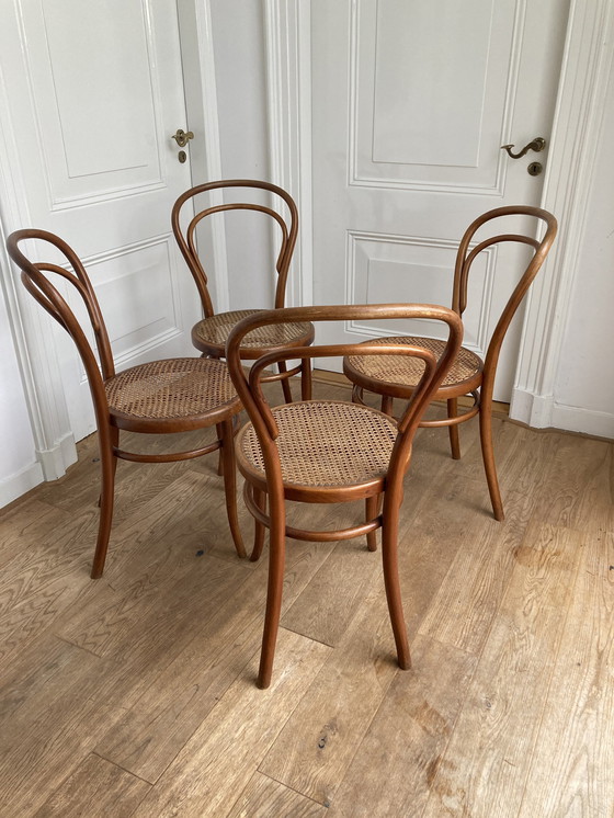 Image 1 of 4X Thonet No. 14 By Josef Hoffmann