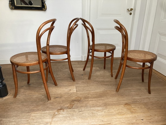 Image 1 of 4X Thonet No. 14 By Josef Hoffmann