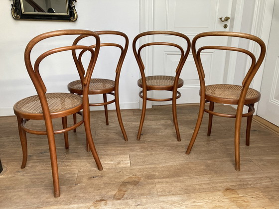 Image 1 of 4X Thonet No. 14 By Josef Hoffmann