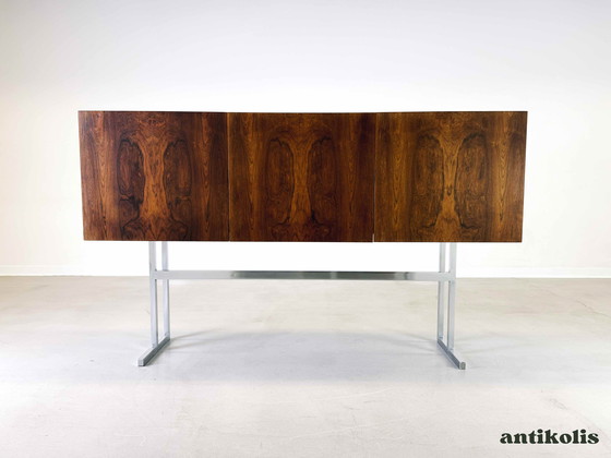 Image 1 of Mid - Century Sideboard Highboard WK Möbel Georg Satink Palisander