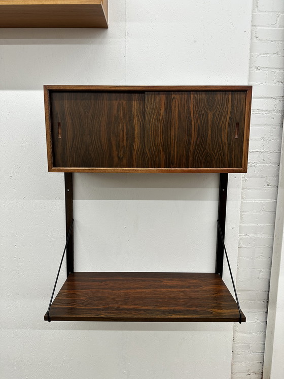 Image 1 of Vintage wall system | Poul Cadovius | Rosewood | Desk