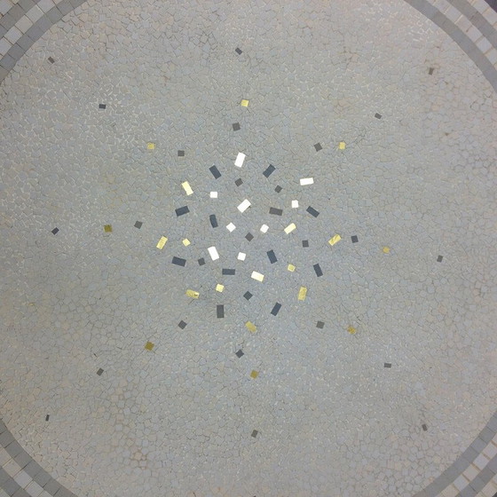 Image 1 of Vintage mosaic coffee table by Berthold Muller, 1950