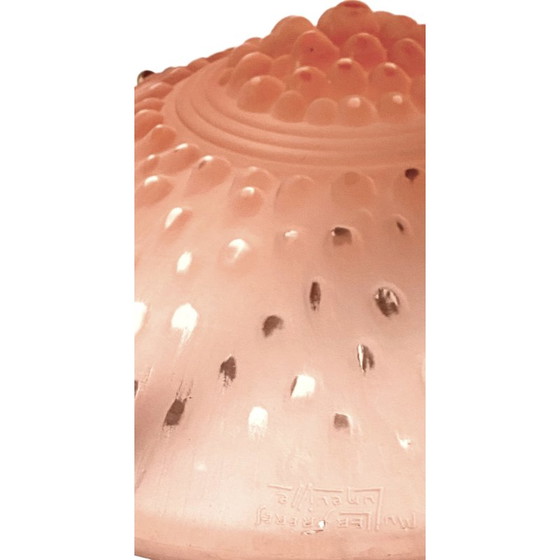 Image 1 of Lampada da tavolo vintage Art Déco di Muller Freres Luneville per Edgar Brandt, Francia anni '30