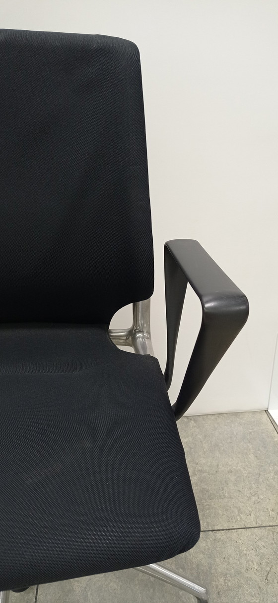 Image 1 of 2x Vitra Meda Chairs design Alberto Meda