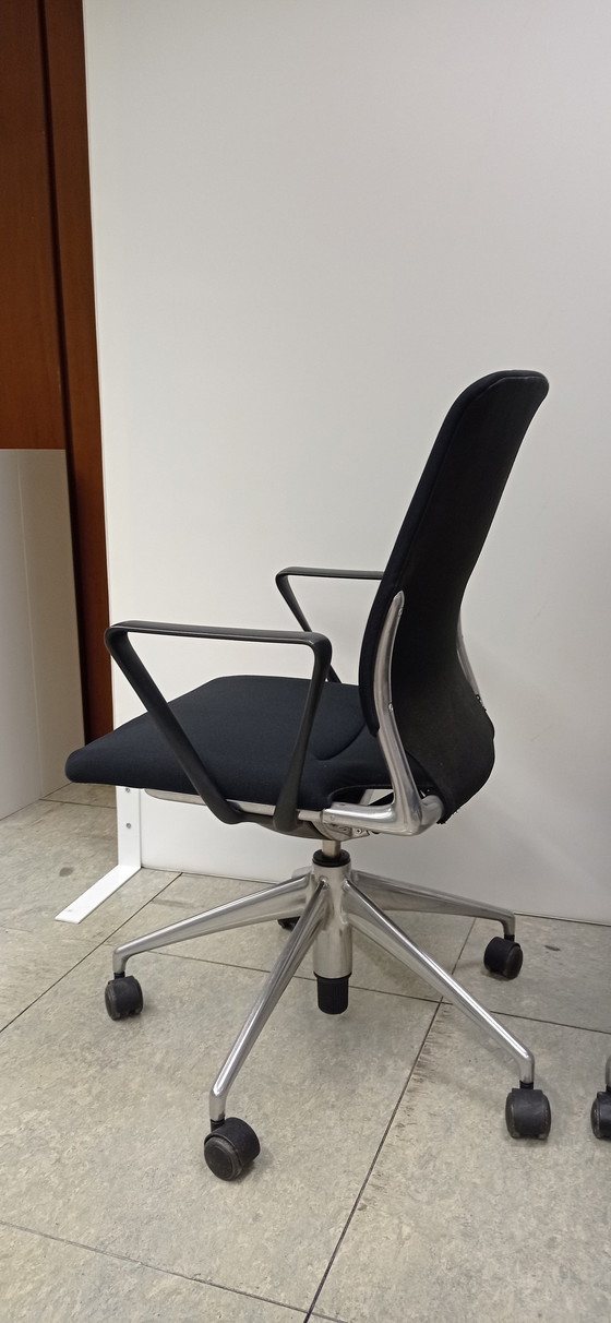 Image 1 of 2x Vitra Meda Chairs design Alberto Meda