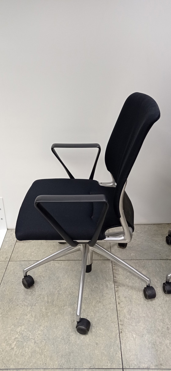 Image 1 of 2x Vitra Meda Chairs design Alberto Meda