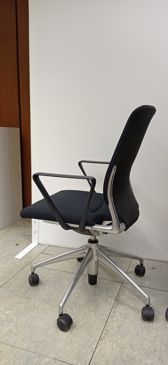 Image 1 of 2x Vitra Meda Chairs design Alberto Meda