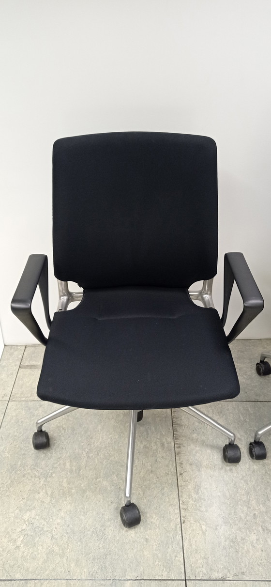 Image 1 of 2x Vitra Meda Chairs design Alberto Meda