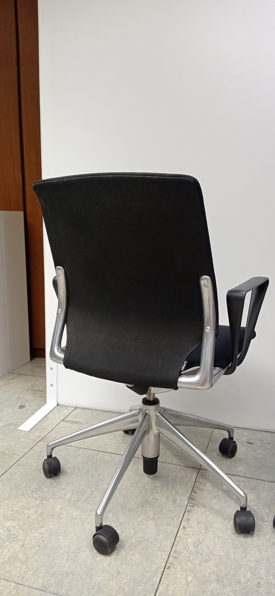 Image 1 of 2x Vitra Meda Chairs design Alberto Meda