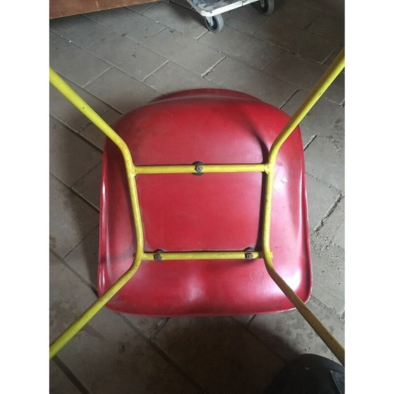 Image 1 of Coppia di sedie vintage in legno di bachelite di Elmar Flototto per Pagholz, 1950