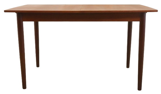 Image 1 of Rectangular extendable dining room table 'Haule' vintage
