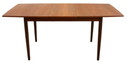 Table de salle à manger rectangulaire extensible 'Haule' vintage