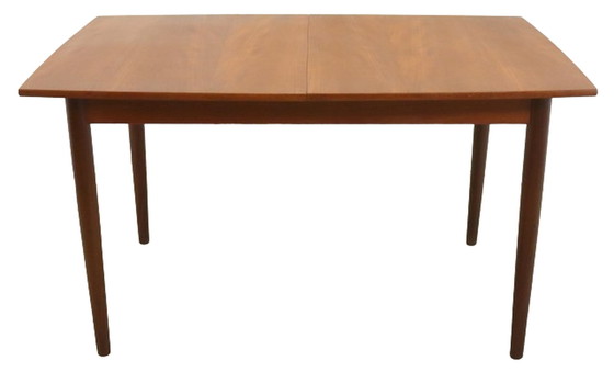 Image 1 of Rectangular extendable dining room table 'Haule' vintage