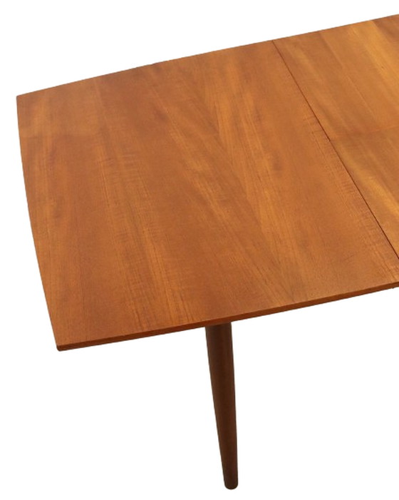 Image 1 of Rectangular extendable dining room table 'Haule' vintage