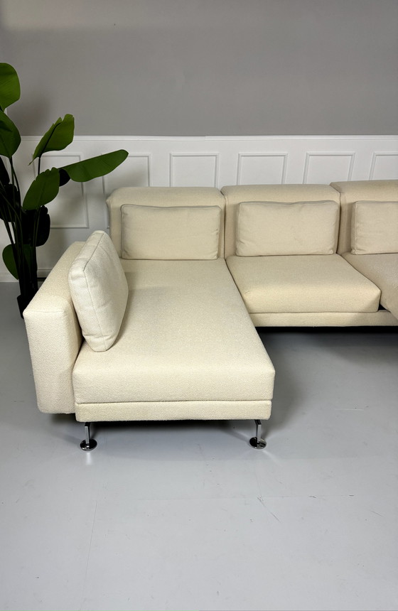 Image 1 of Brühl Moule corner sofa fabric sofa couch relax function