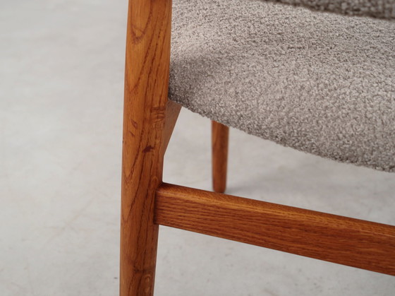 Image 1 of Oak Armchair, Danish Design, 1960S, Designer: Ejner Larsen & Aksel Bender Madsen, Production: Fritz Hansen