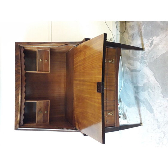 Image 1 of Vintage multi-storage desk, 1950