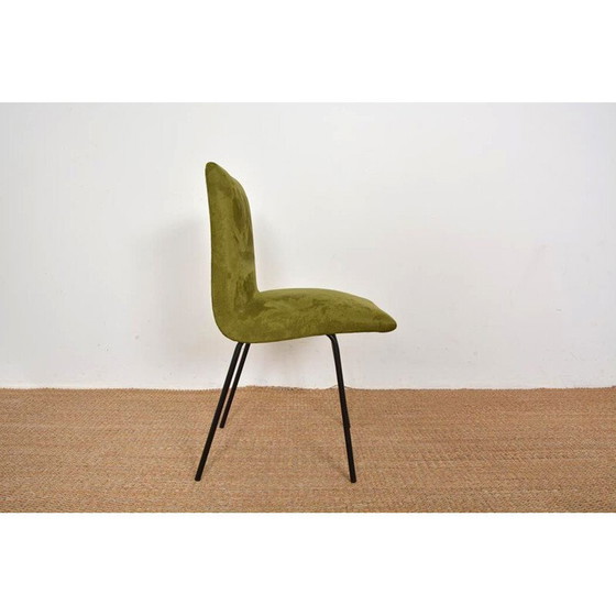 Image 1 of Set of 6 vintage chairs CM145 by Paulin, 1954s