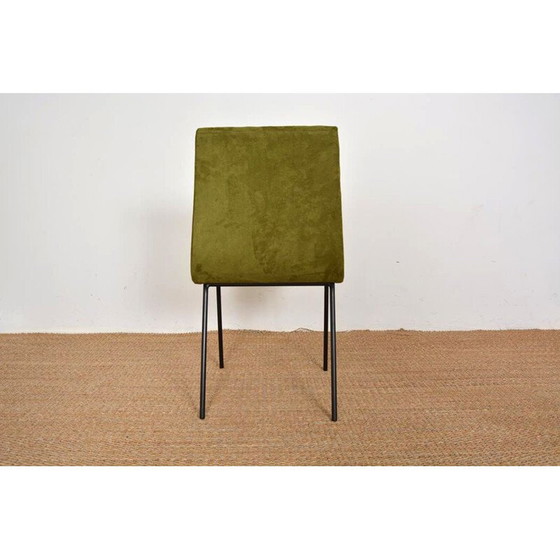 Image 1 of Set of 6 vintage chairs CM145 by Paulin, 1954s