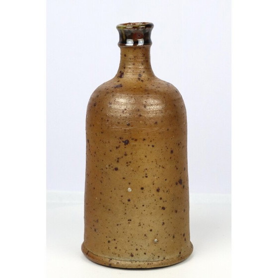 Image 1 of Vintage stoneware bottle by Pierre Digan, 1950