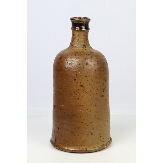Image 1 of Vintage stoneware bottle by Pierre Digan, 1950