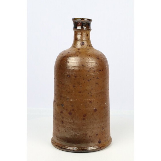 Image 1 of Vintage stoneware bottle by Pierre Digan, 1950