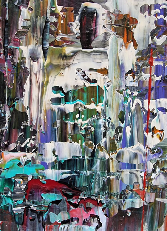 Image 1 of Frances Eckhardt - 100x120 Abstract Painting No. 202305