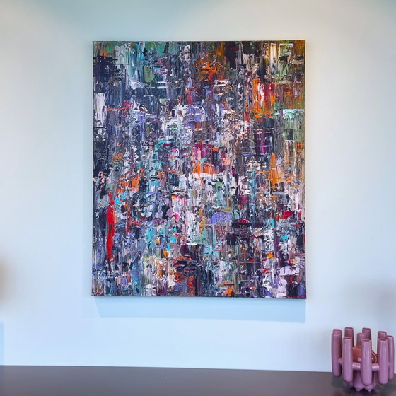 Image 1 of Frances Eckhardt - 100x120 Abstract Painting No. 202305