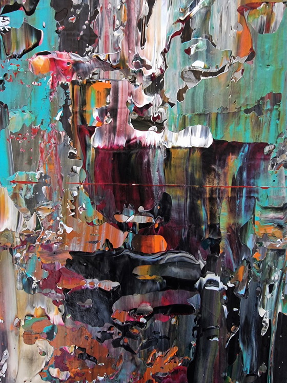 Image 1 of Frances Eckhardt - 100x120 Abstract Painting No. 202305