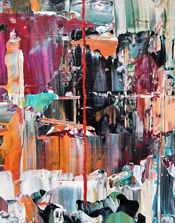 Image 1 of Frances Eckhardt - 100x120 Abstract Painting No. 202305