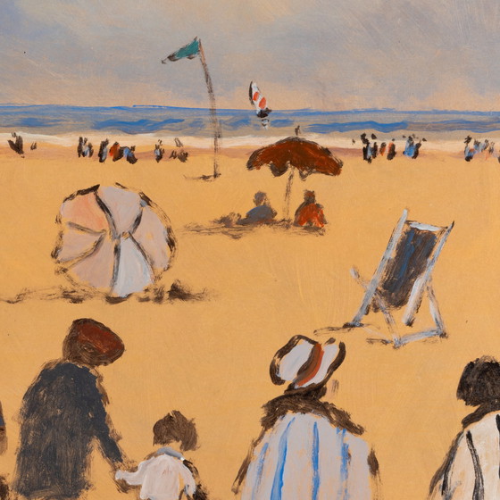 Image 1 of Henri Saint Clair (1899-1990) - Scène de plage