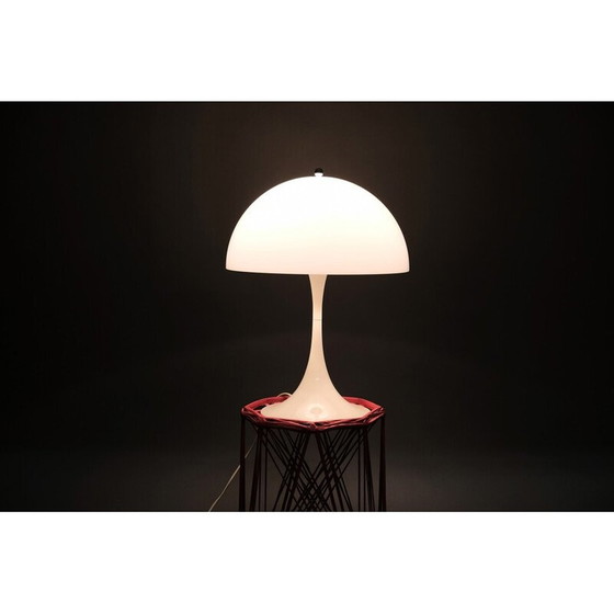 Image 1 of Vintage Panthella plastic table lamp by Verner Panton for Louis Poulsen, Denmark 1970