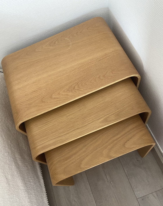 Image 1 of 3x Sell nesting tables