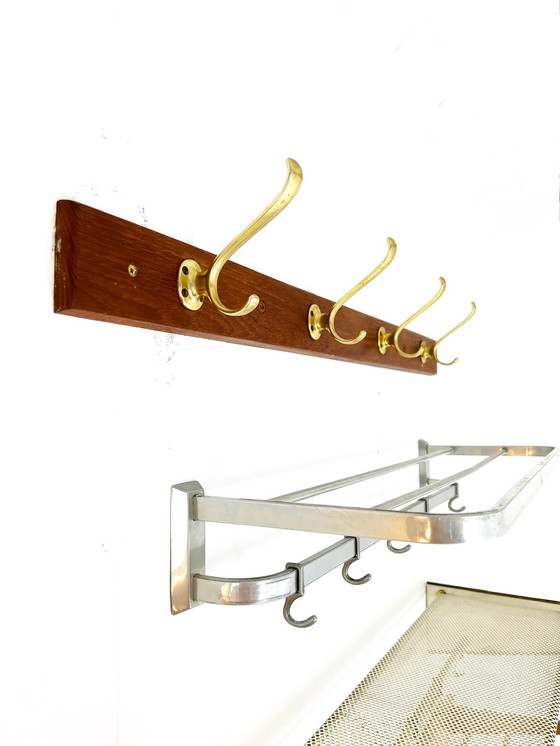 Image 1 of 5x wall coat rack