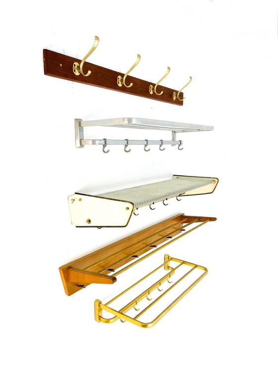 Image 1 of 5x wall coat rack