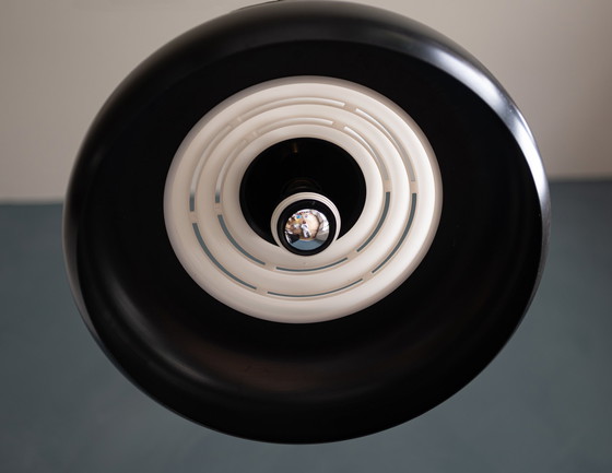 Image 1 of Black Retro Pendant Lamp By Knud Christensen