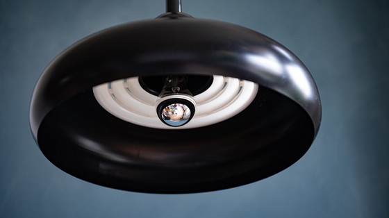 Image 1 of Black Retro Pendant Lamp By Knud Christensen