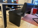 Rolf Benz Dining Room Set Black Design Table Chairs Bench