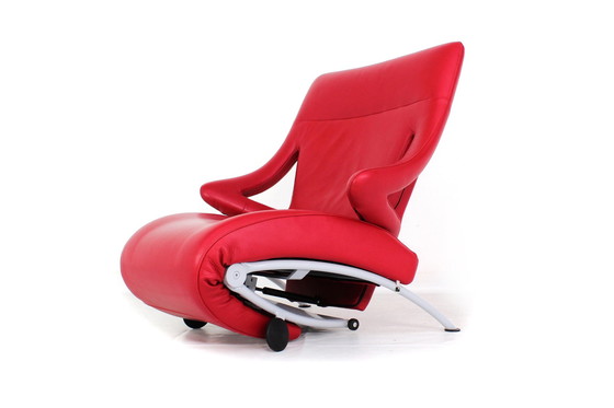 Image 1 of WK Wohnen multifonctionnel Relax Chair, fauteuil "Solo" by Prof. Heiliger en cuir