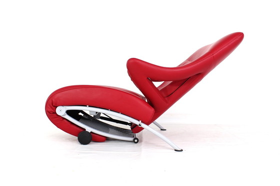 Image 1 of WK Wohnen multifonctionnel Relax Chair, fauteuil "Solo" by Prof. Heiliger en cuir