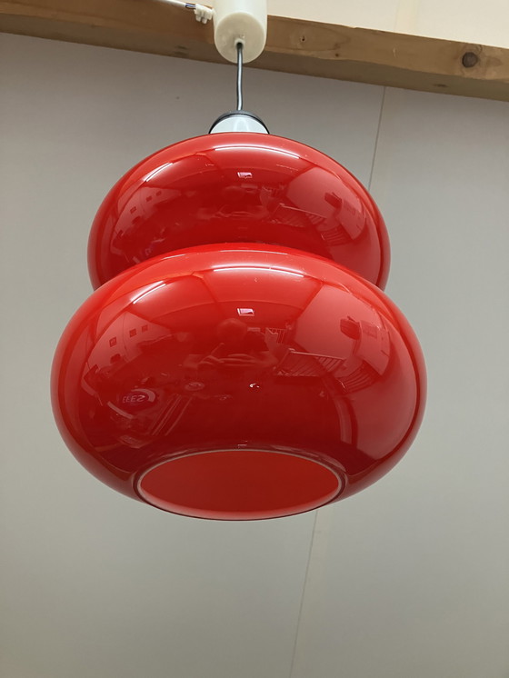 Image 1 of Herwig and Frank Sterckx Glasfabriek De Rupel 1970 pendant lamp