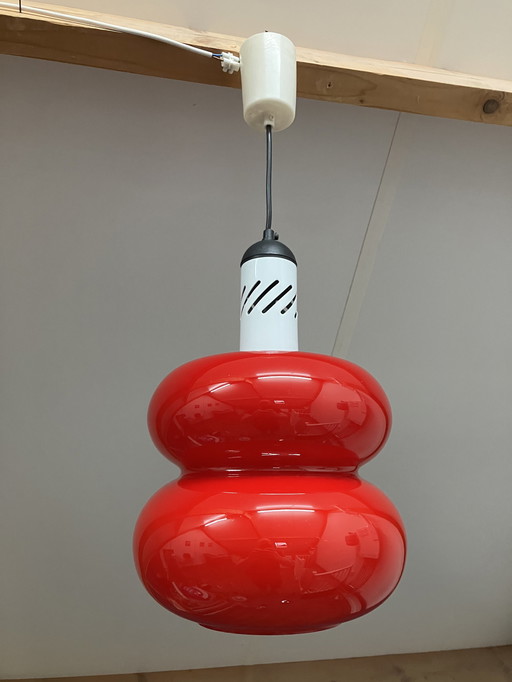 Herwig and Frank Sterckx Glasfabriek De Rupel 1970 pendant lamp